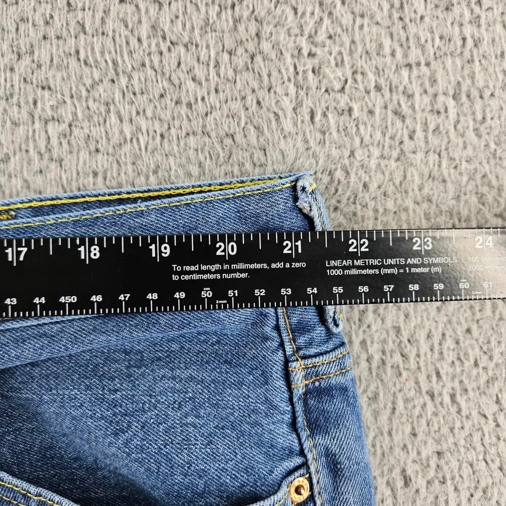 Levis 550 Jeans Mens 44x30 Blue Relaxed Fit Tapered Leg Baggy Workwear‎